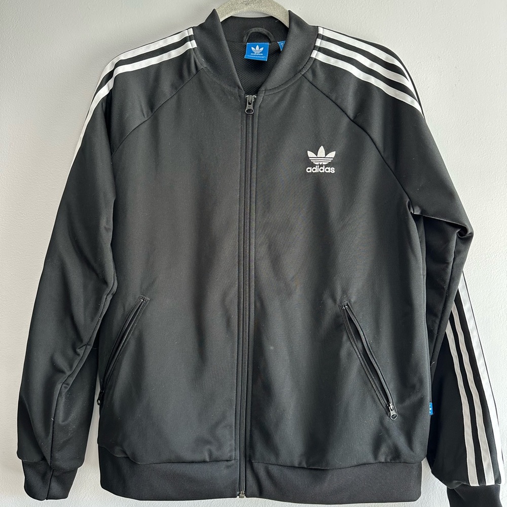 Adidas Men's Black Track Jacket